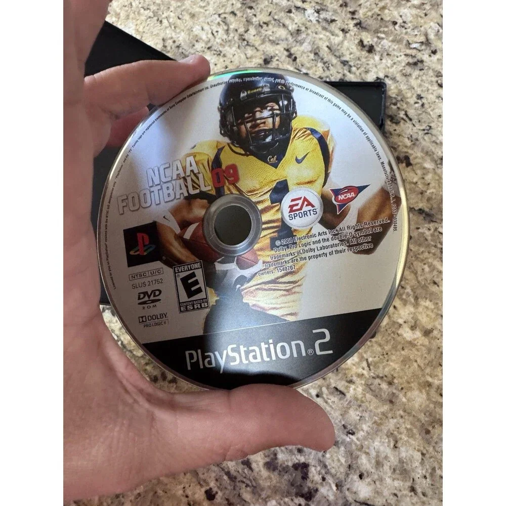 PS2 Lot 3 Games Ace Combat 04 NCAA Football 09 Ford Racing‎ 3 PlayStation 2